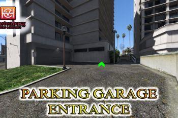 095177 2   parking garage entrance